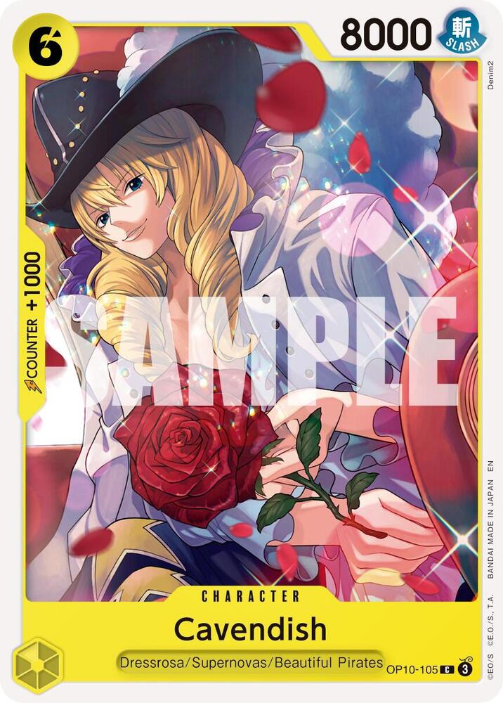 Cavendish - OP10-105 (Reprint) [Premium Booster -The Best- Vol. 2]