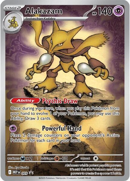 Alakazam - 009 [ME: Mega Evolution Promo]