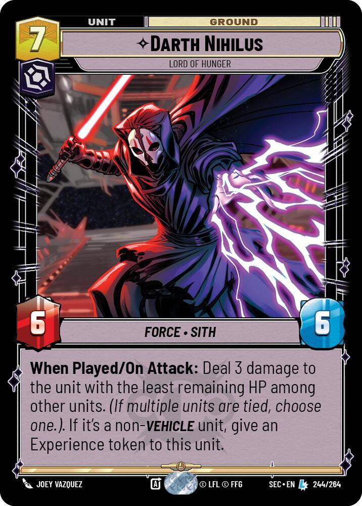 Darth Nihilus - Lord of Hunger (244/264) [Secrets of Power]