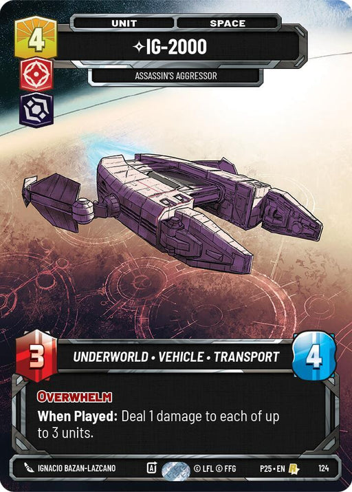 IG-2000 - Assassin's Aggressor (124) [Sector and Regional Promos: Season 1]