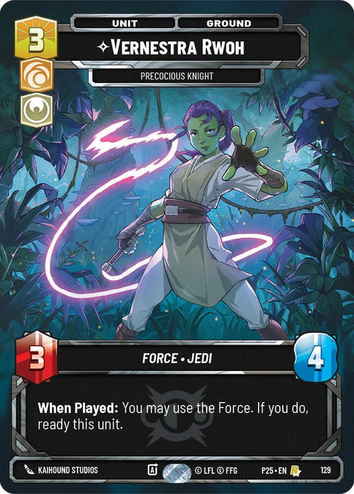 Vernestra Rwoh - Precocious Knight (129) [Sector and Regional Promos: Season 1]