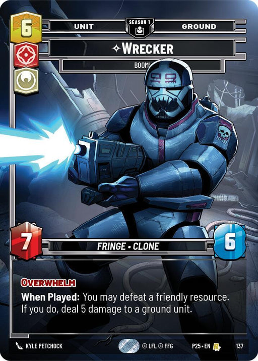 Wrecker - Boom! (137) [Sector and Regional Promos: Season 1]