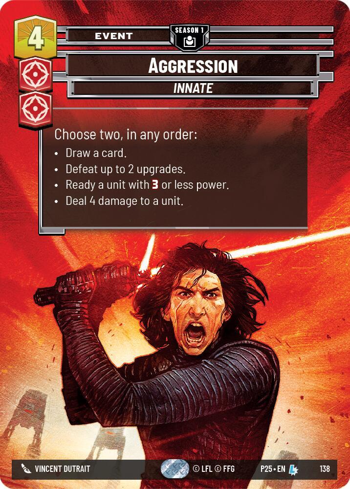 Aggression (138) [Sector and Regional Promos: Season 1]