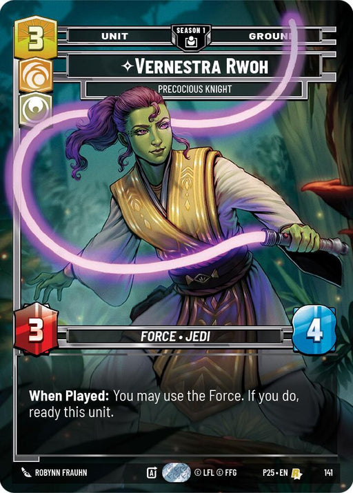 Vernestra Rwoh - Precocious Knight (141) [Sector and Regional Promos: Season 1]