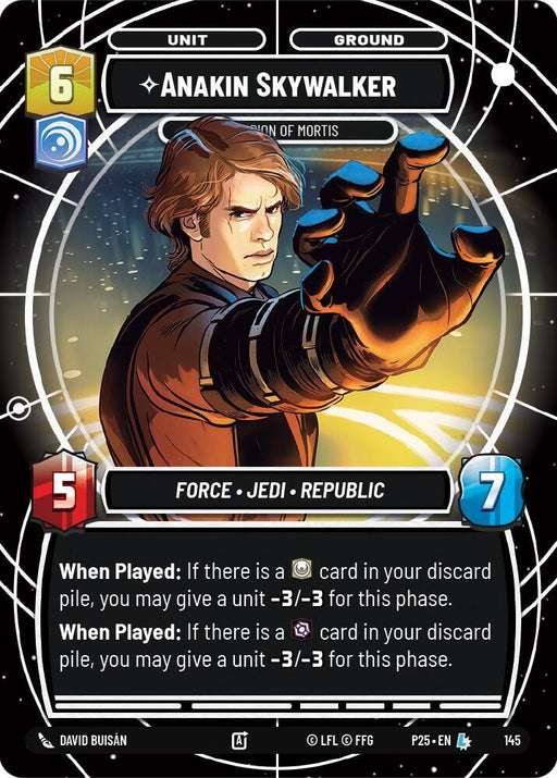 Anakin Skywalker - Champion of Mortis (145) [Sector and Regional Promos: Season 1]