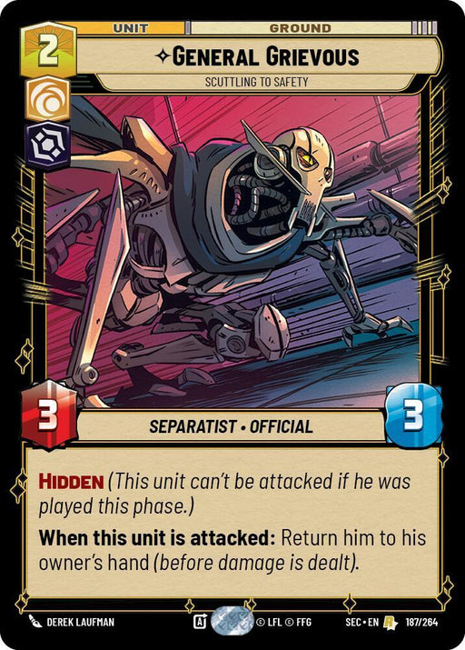 General Grievous - Scuttling to Safety (187/264) [Secrets of Power]