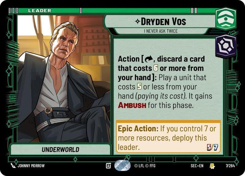 Dryden Vos - I Never Ask Twice (7/262) [Secrets of Power]