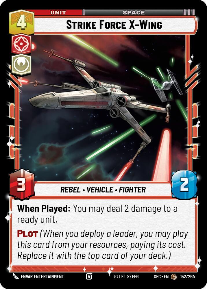 Strike Force X-Wing (152/264) [Secrets of Power]