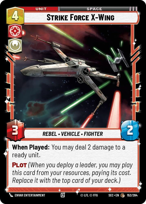 Strike Force X-Wing (152/264) [Secrets of Power]