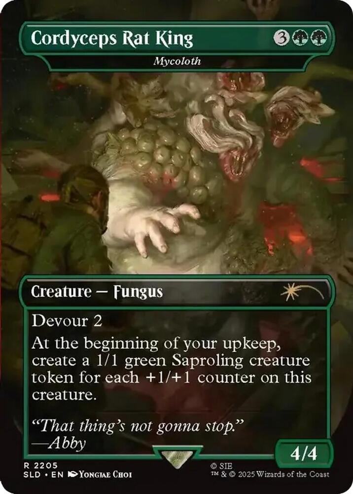 Cordyceps Rat King - Mycoloth (2205) [Secret Lair Drop]