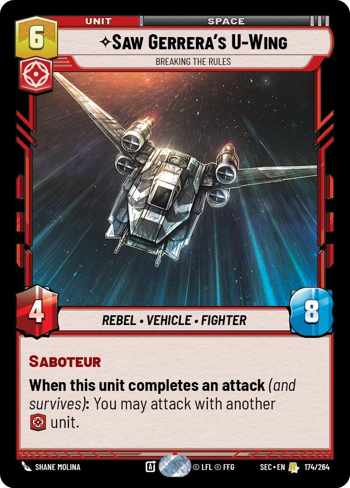 Saw Gerrera's U-Wing - Breaking the Rules (174/264) [Secrets of Power]