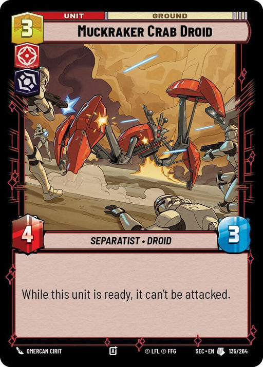 Muckraker Crab Droid (135/264) [Secrets of Power]