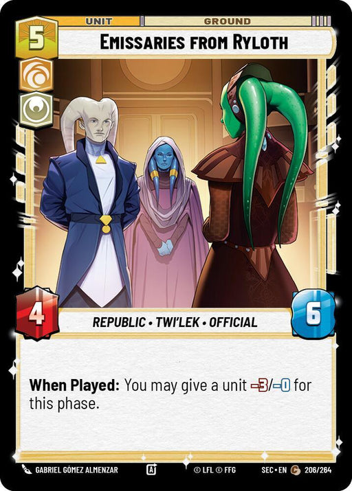 Emissaries from Ryloth (206/264) [Secrets of Power]