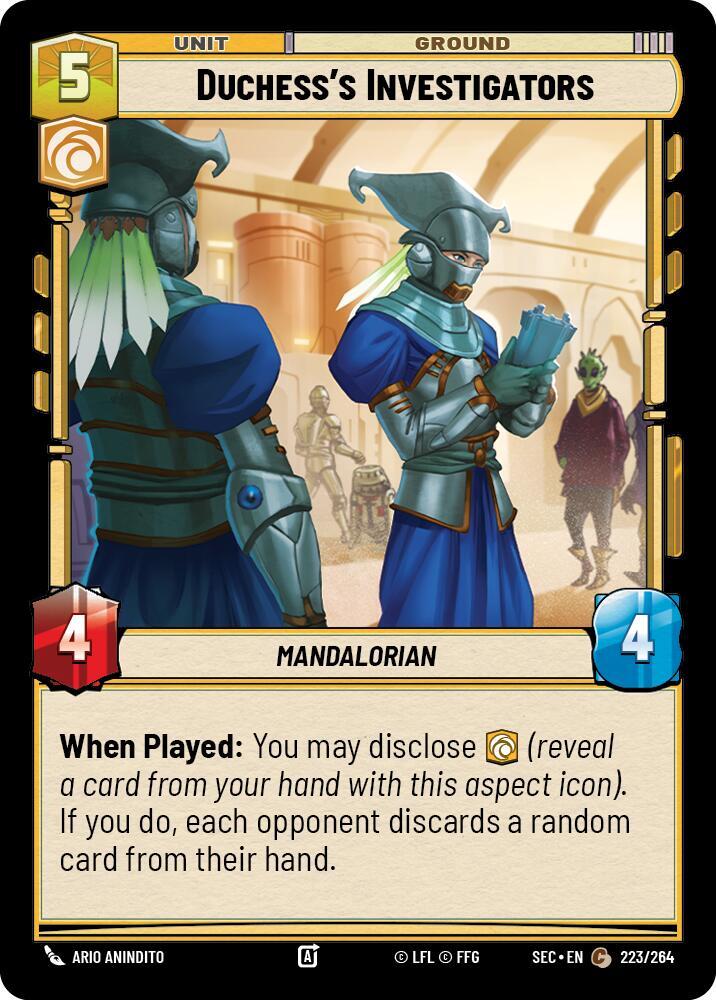 Duchess's Investigators (223/264) [Secrets of Power]
