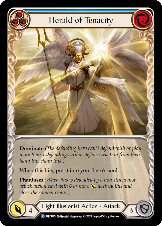 Herald of Tenacity (Blue) [Dusk Till Dawn]