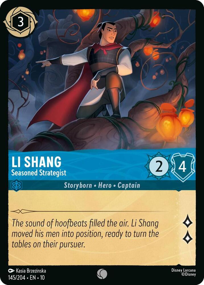 Li Shang - Seasoned Strategist (145/204) [Whispers in the Well]
