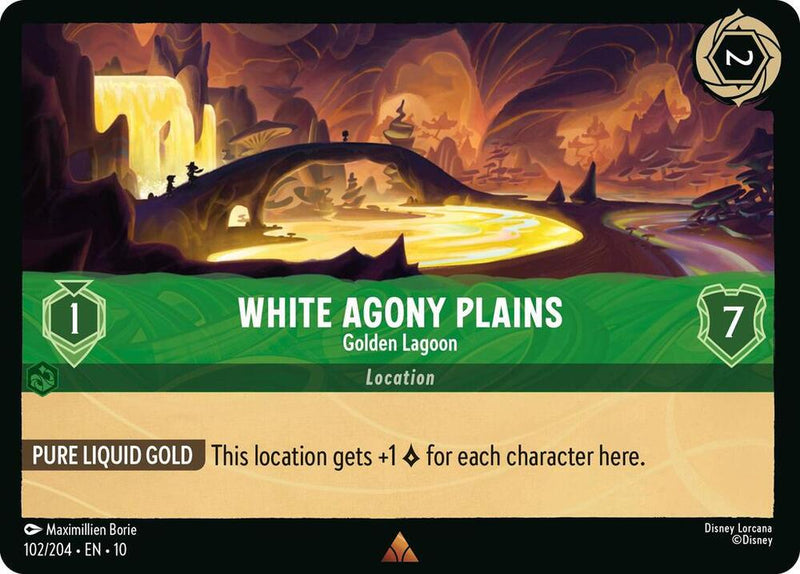 White Agony Plains - Golden Lagoon (102/204) [Whispers in the Well]