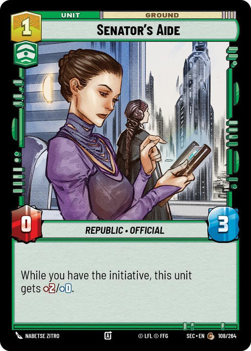Senator's Aide (108/264) [Secrets of Power]