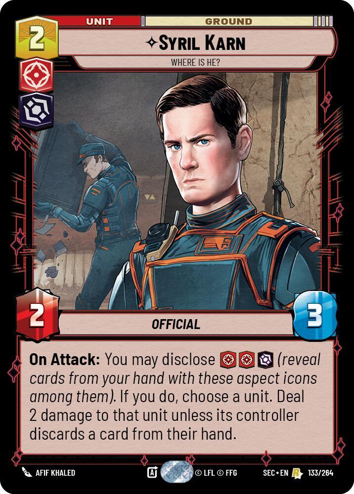 Syril Karn - Where Is He? (133/264) [Secrets of Power]