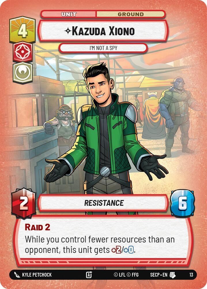 Kazuda Xiono - I'm Not A Spy [Secrets of Power - Weekly Play Promos]