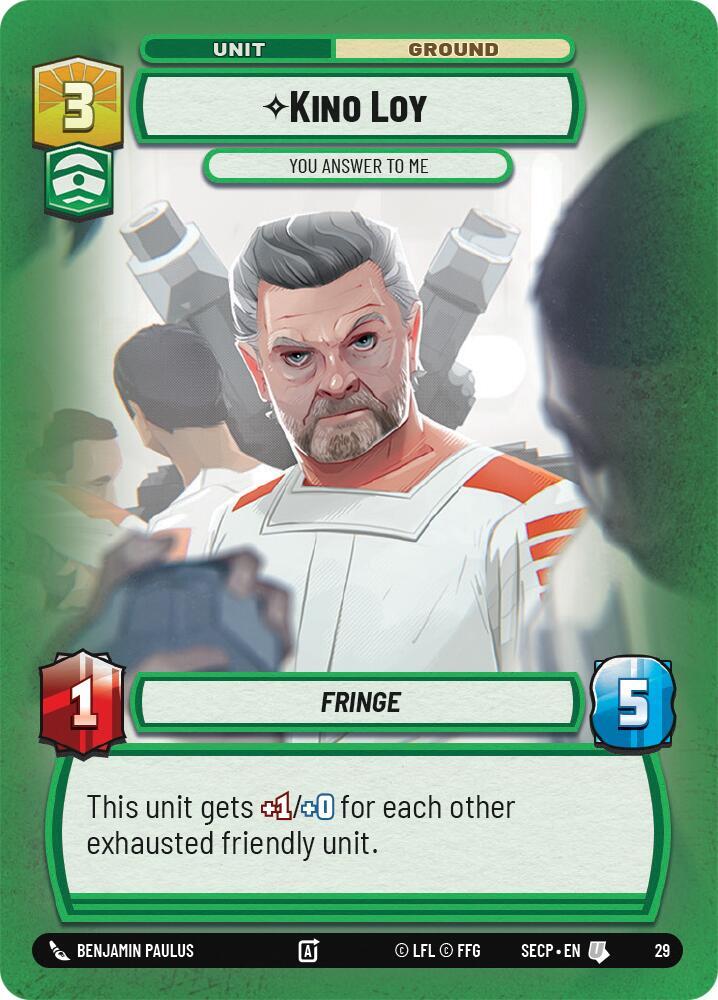Kino Loy - You Answer to Me (Foil) [Secrets of Power - Weekly Play Promos]