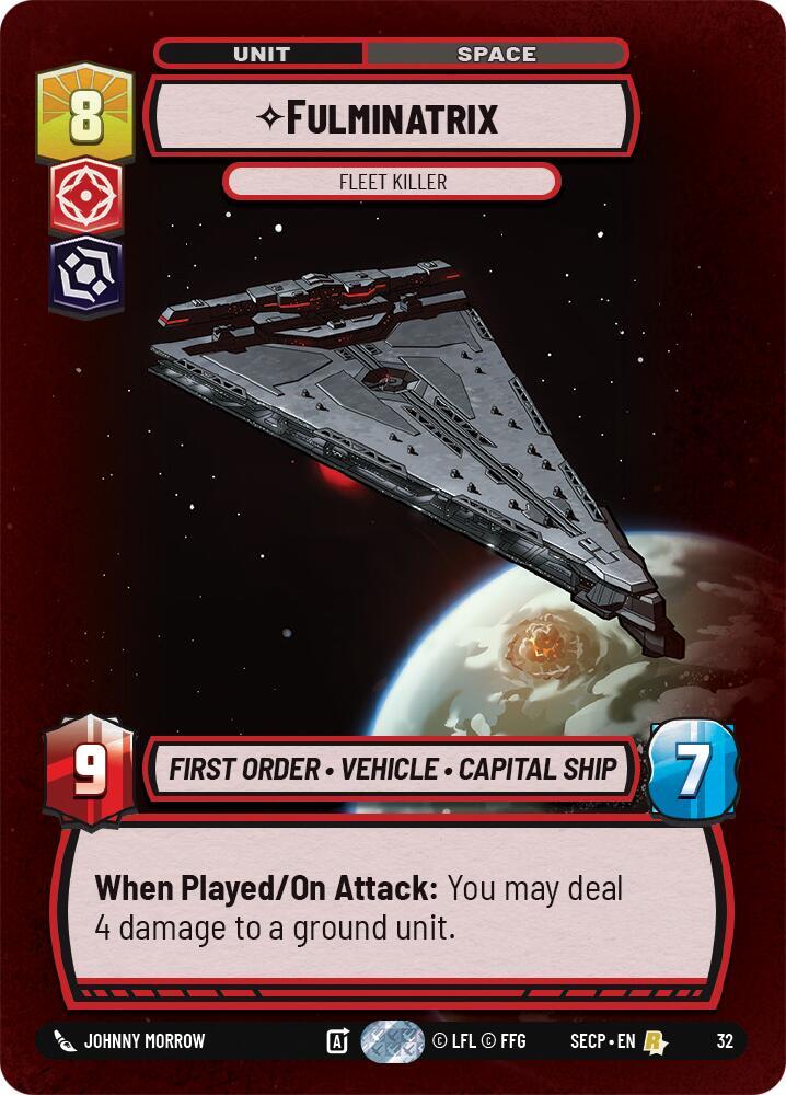 Fulminatrix - Fleet Killer (Foil) [Secrets of Power - Weekly Play Promos]