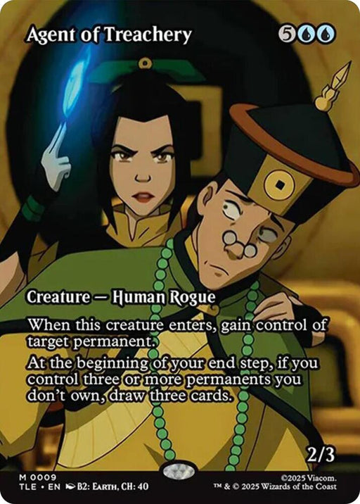 Agent of Treachery (Borderless) (9) [Avatar: The Last Airbender: Eternal-Legal]