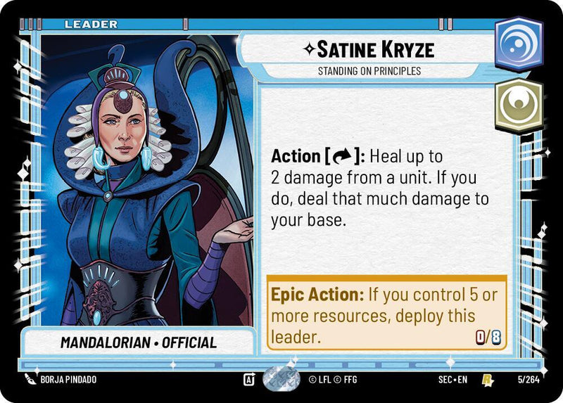 Satine Kryze - Standing on Principles (5/264) [Secrets of Power]