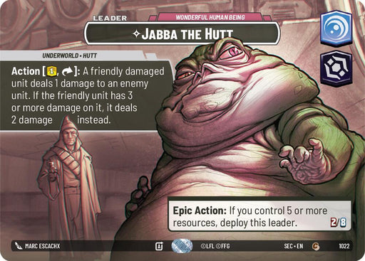 Jabba the Hutt - Wonderful Human Being (Showcase) (1022) [Secrets of Power]