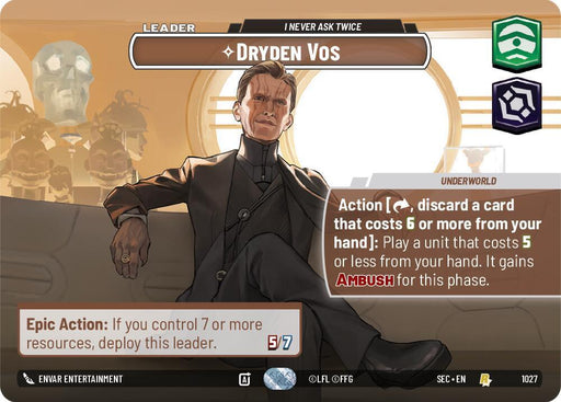 Dryden Vos - I Never Ask Twice (Showcase) (1026) [Secrets of Power]