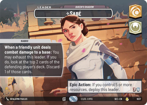 Sabe - Queen's Shadow (Showcase) (1026) [Secrets of Power]