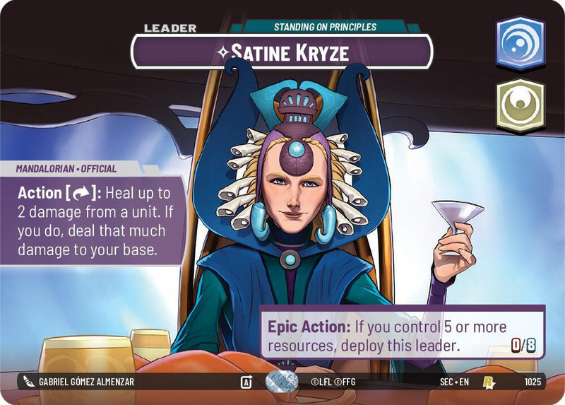Satine Kryze - Standing on Principles (Showcase) (1025) [Secrets of Power]
