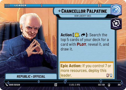Chancellor Palpatine - How Liberty Dies (Hyperspace) (265) [Secrets of Power]