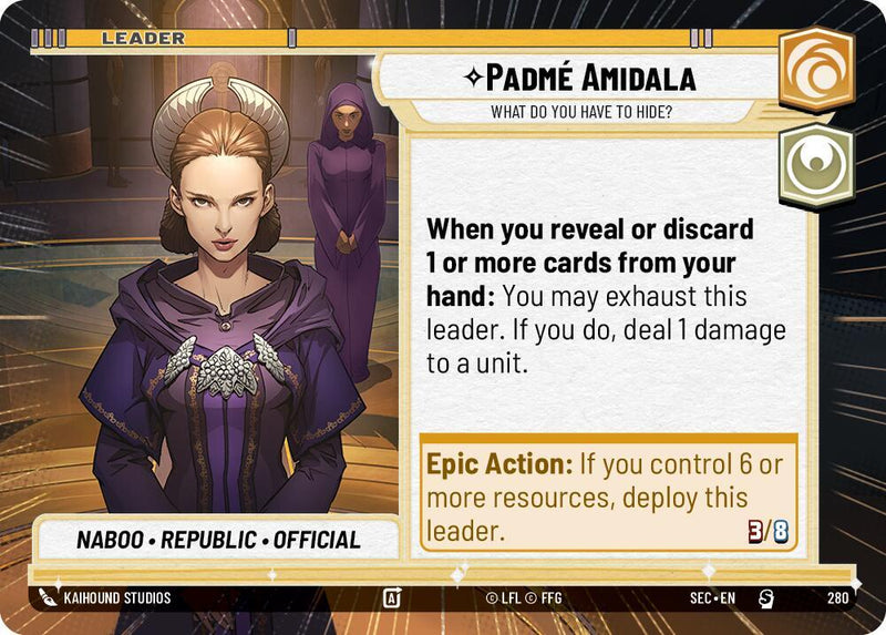 Padmé Amidala - What Do You Have to Hide? (Hyperspace) (280) [Secrets of Power]