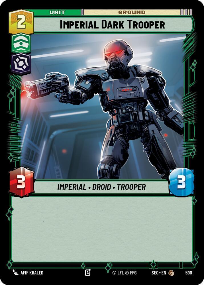 Imperial Dark Trooper (Foil) (590) [Secrets of Power]