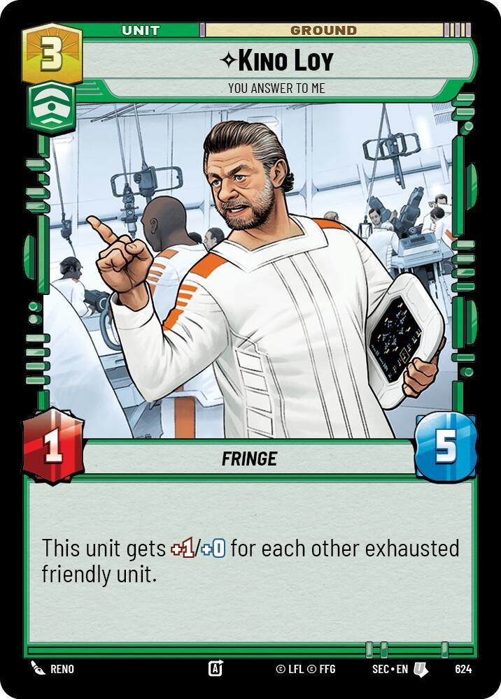 Kino Loy - You Answer to Me (Foil) (624) [Secrets of Power]