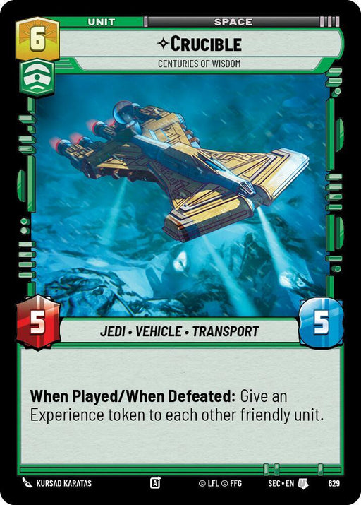 Crucible - Centuries of Wisdom (Foil) (629) [Secrets of Power]