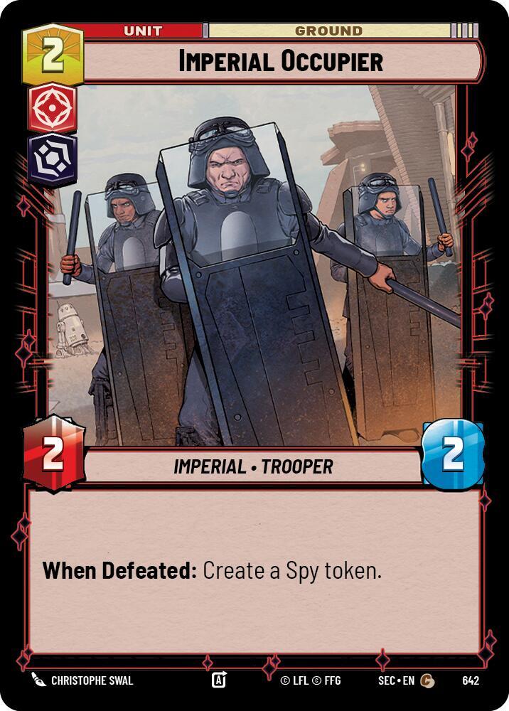 Imperial Occupier (Foil) (642) [Secrets of Power]