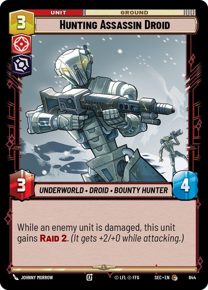 Hunting Assassin Droid (Foil) (644) [Secrets of Power]