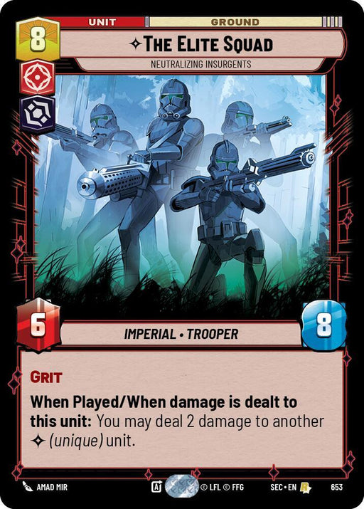 The Elite Squad - Neutralizing Insurgents (Foil) (653) [Secrets of Power]