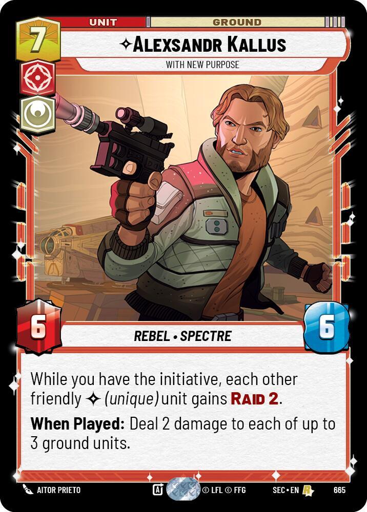 Alexsandr Kallus - With New Purpose (Foil) (665) [Secrets of Power]