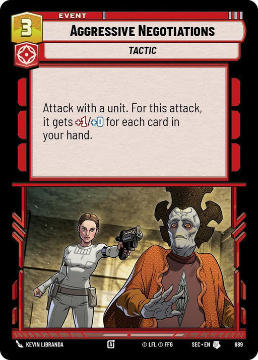 Aggressive Negotiations (Foil) (689) [Secrets of Power]