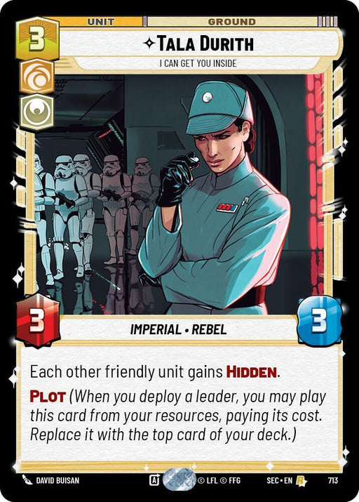 Tala Durith - I Can Get You Inside (Foil) (713) [Secrets of Power]