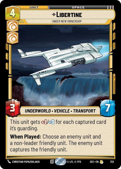 Libertine - Under New Ownership (Foil) (722) [Secrets of Power]