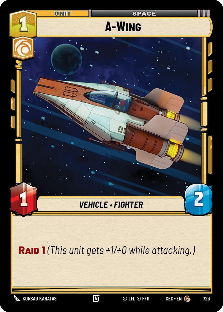 A-Wing (Foil) (723) [Secrets of Power]