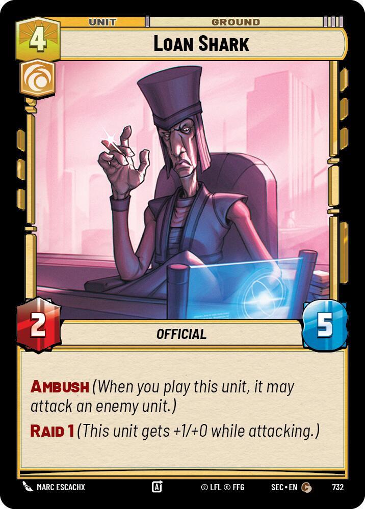 Loan Shark (Foil) (732) [Secrets of Power]