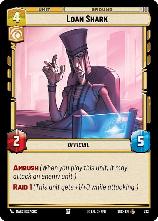 Loan Shark (Foil) (732) [Secrets of Power]