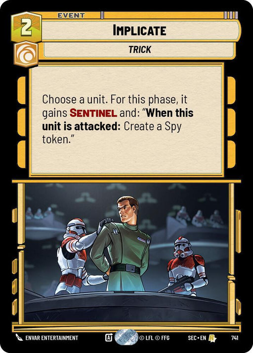 Implicate (Foil) (741) [Secrets of Power]