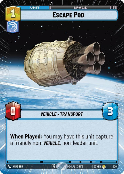 Escape Pod (Hyperspace) (320) [Secrets of Power]