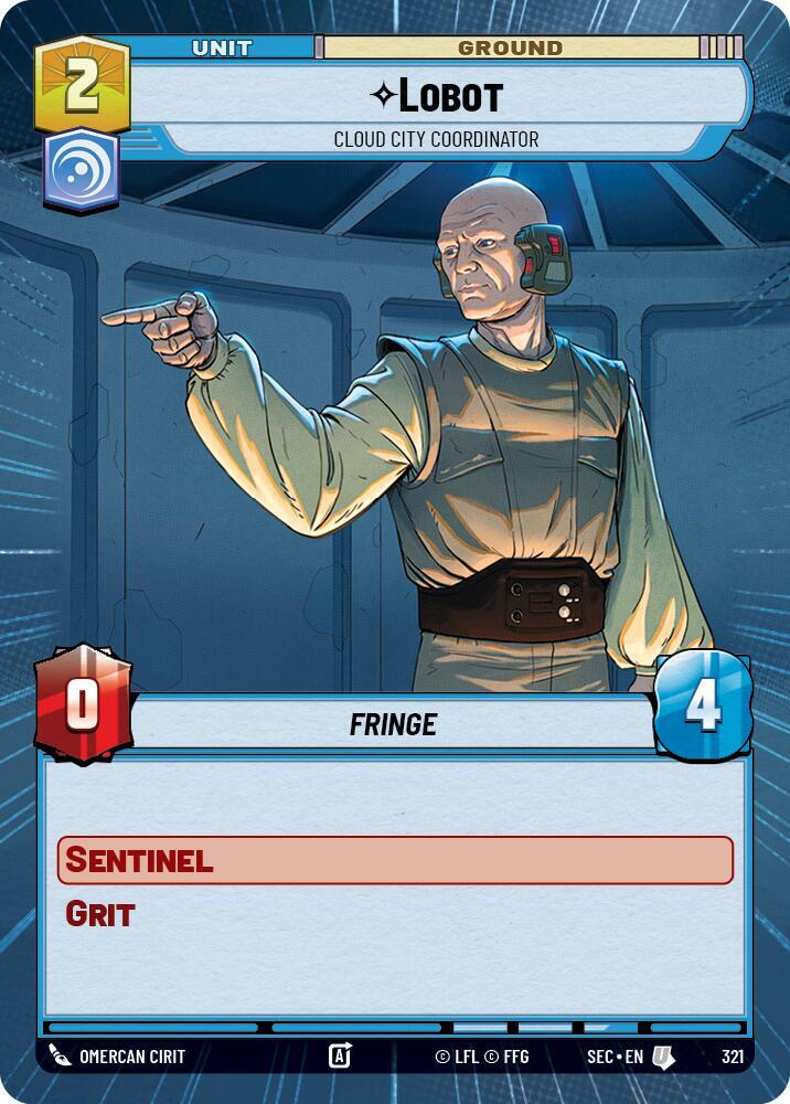 Lobot - Cloud City Coordinator (Hyperspace) (321) [Secrets of Power]